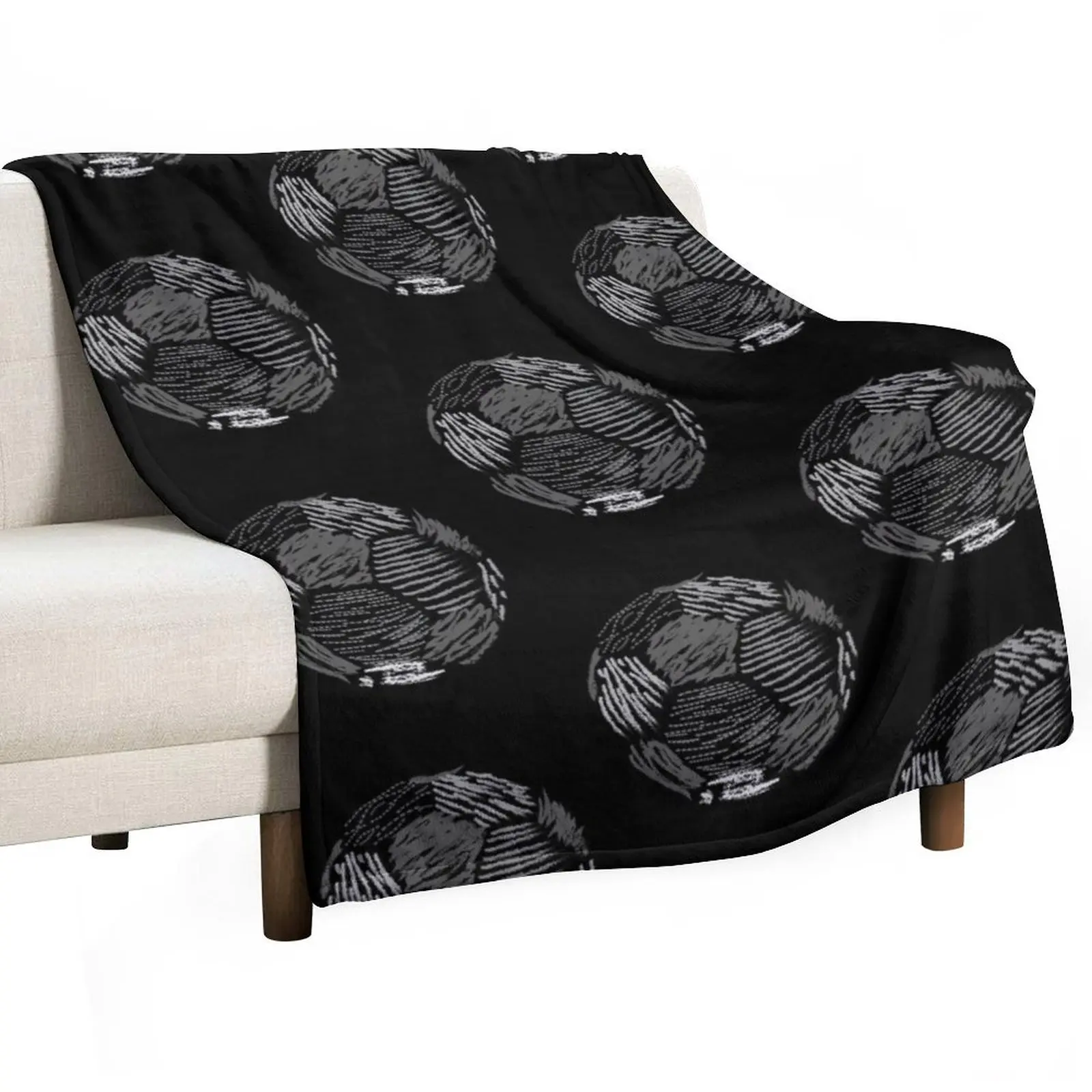 

Soccer ball Throw Blanket Luxury Thicken Baby decorative Blankets