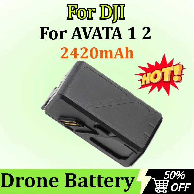 

New 14.76V 65W 2420mAh Drone Battery for DJI AVATA 1 2 BWX169-2420Charger Box Battery