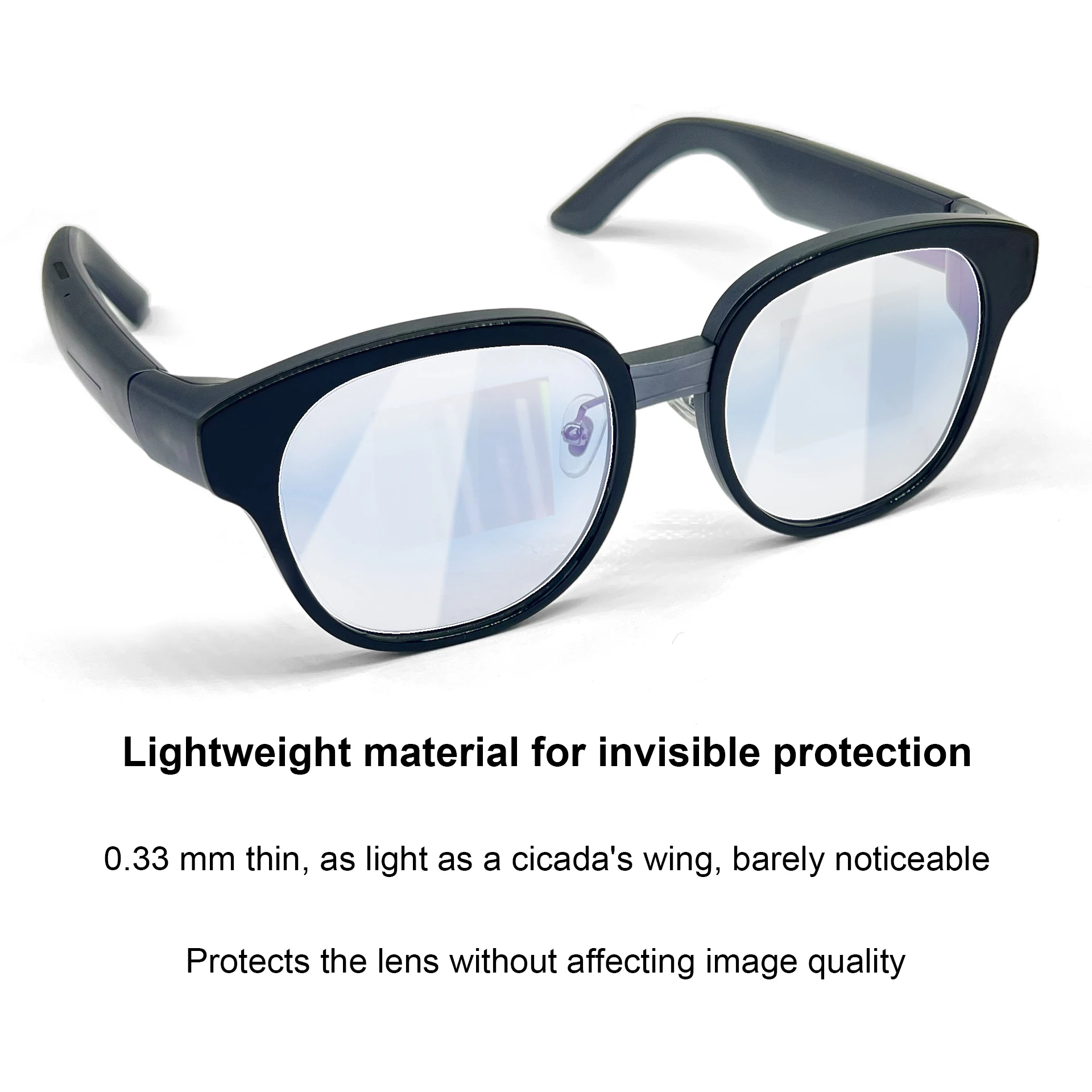 

For Starv MYVU/Air2 Pro Film Set Of High-Definition Anti-Scratch AR Glasses Protective Film Front PET Lens Film