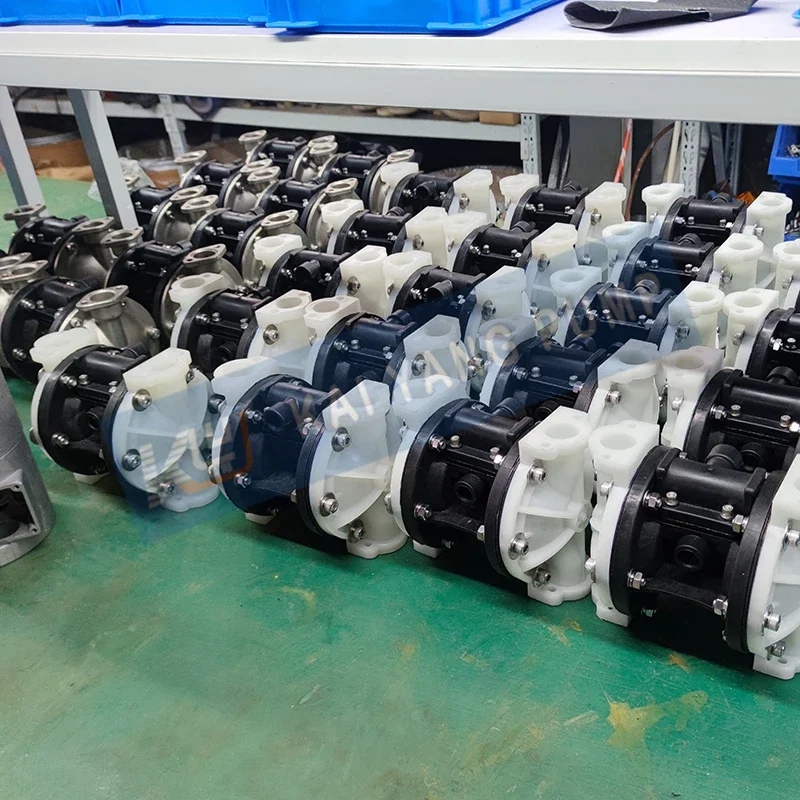 KYQ65LL Aluminum Alloy Air Pump With Flang Chemical Diaphragm Pump Compressed Air As the Power Source