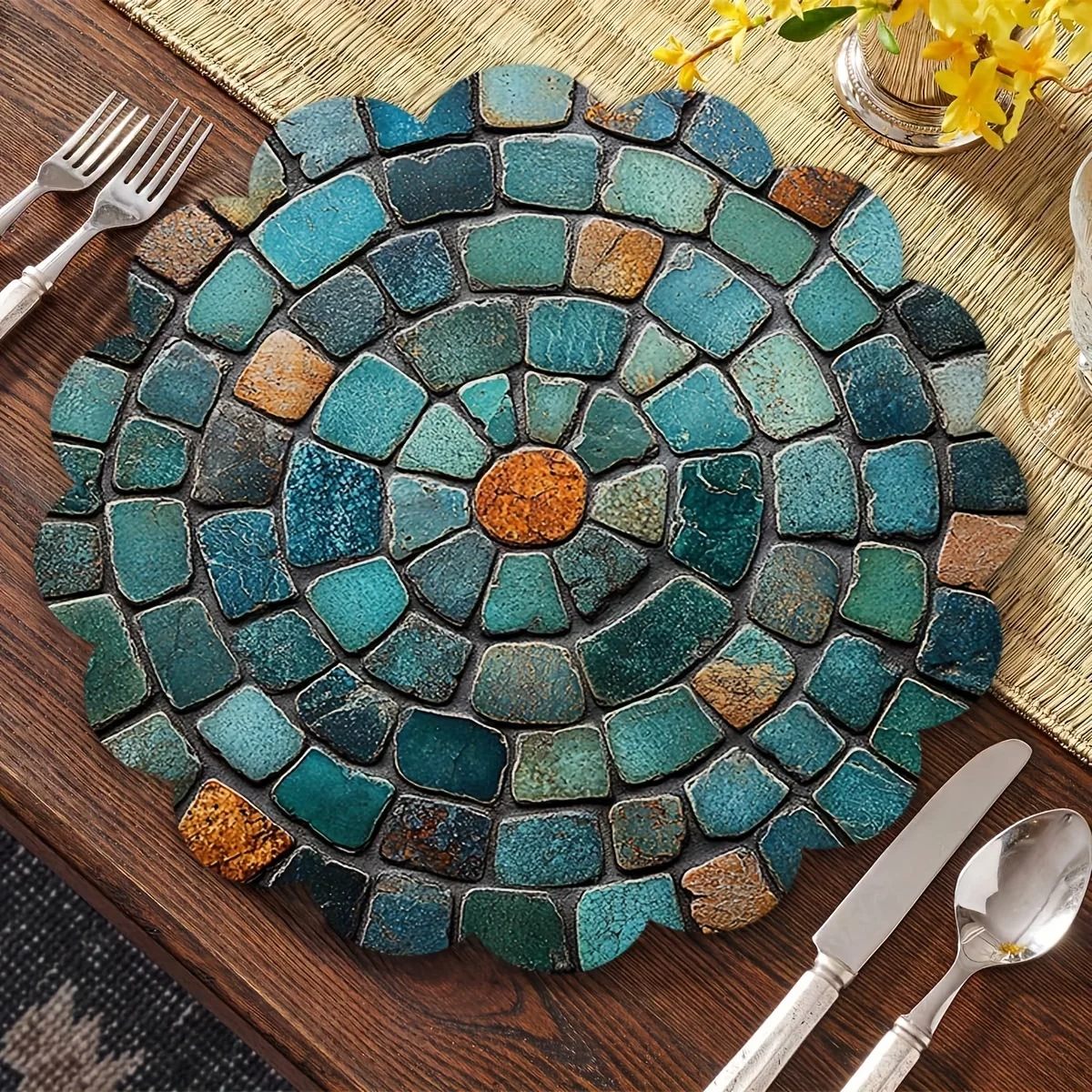 Colocadores de mesa artesanais VIKAMA: Uma análise prática para transformar sua mesa de jantar em uma obra de arte