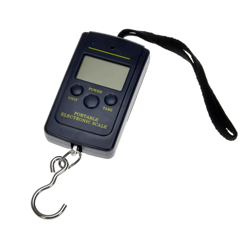 Portable Pocket Scales 40kg 10g Mini Electronic Digital Scale Hanging Fishing Hook Pocket Luggage Weighing Scale