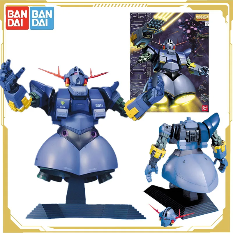 

Bandai Original GUNDAM Anime Figure MG 1/100 Zeong MSN-02 Assembly Model Action Figure Toys for Boys Girls Kids Gift Ornaments