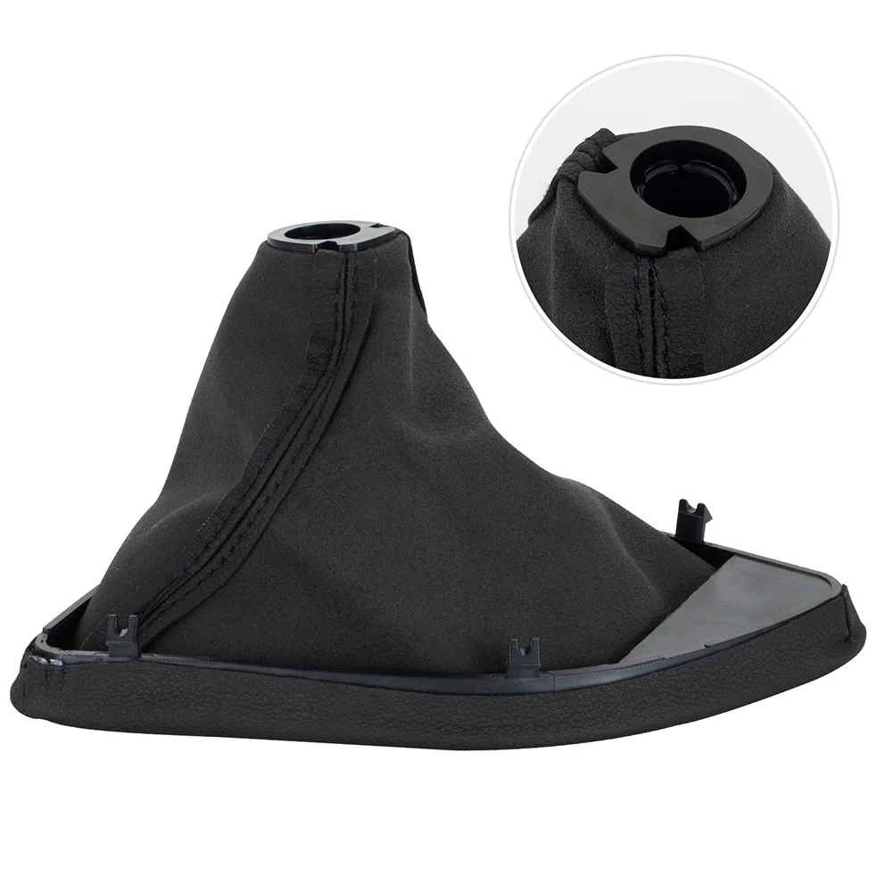 

Gear Shift Knob Replacement Black Shift Knob For BMW Quick Installation ABS And Leather Material Anti-corrosion