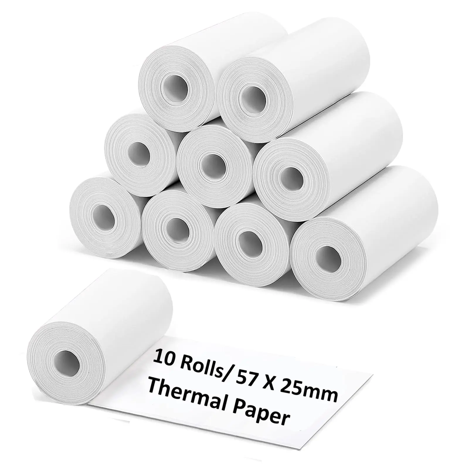 10/20 Refill Paper for Kids Camera Instant Print Photo Printer Thermal Paper Rolls for Kids Instant Camera Refill Print Paper