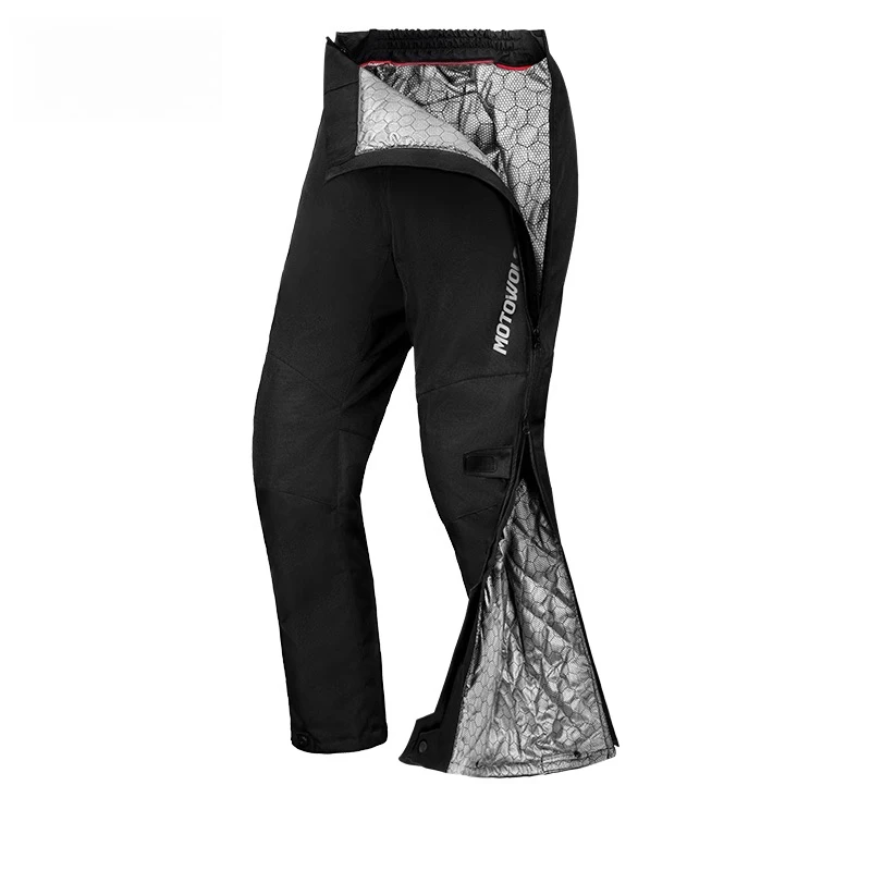 Motorcycle Winter Warm Electric Heating Quick Pants Release Pants MotoTrouser Windproof Waterproof with CE Prot
