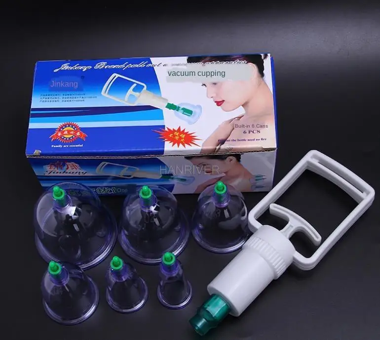 Vacuum Cupping set anti cellulite massage cans Therapy ventosa Chinese Medicine ventouse Suction Cups body guasha