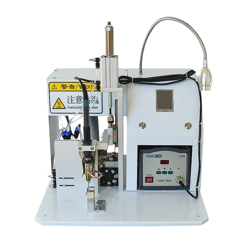 Cost-effective Semi Automatic USB a Micro Lighting Type C Data Cable Connector Soldering Tinning Machine