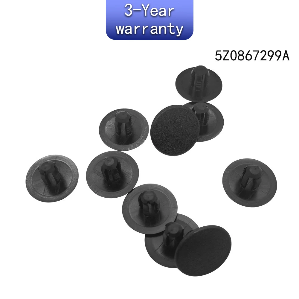 10 piezas de clips para paneles de revestimiento para VW Gol Lavuda Saveiro Suran 5Z0867299A