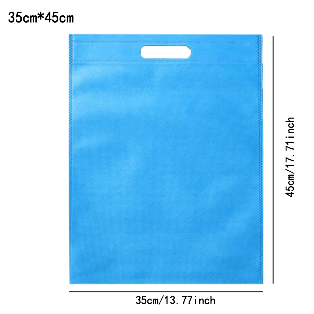 1pcs Eco Bag Reusable Foldable Shopping Bag Non-woven Fabric Gift Bags Non Woven Large Shopping Bag Folding Supermarket Grocery