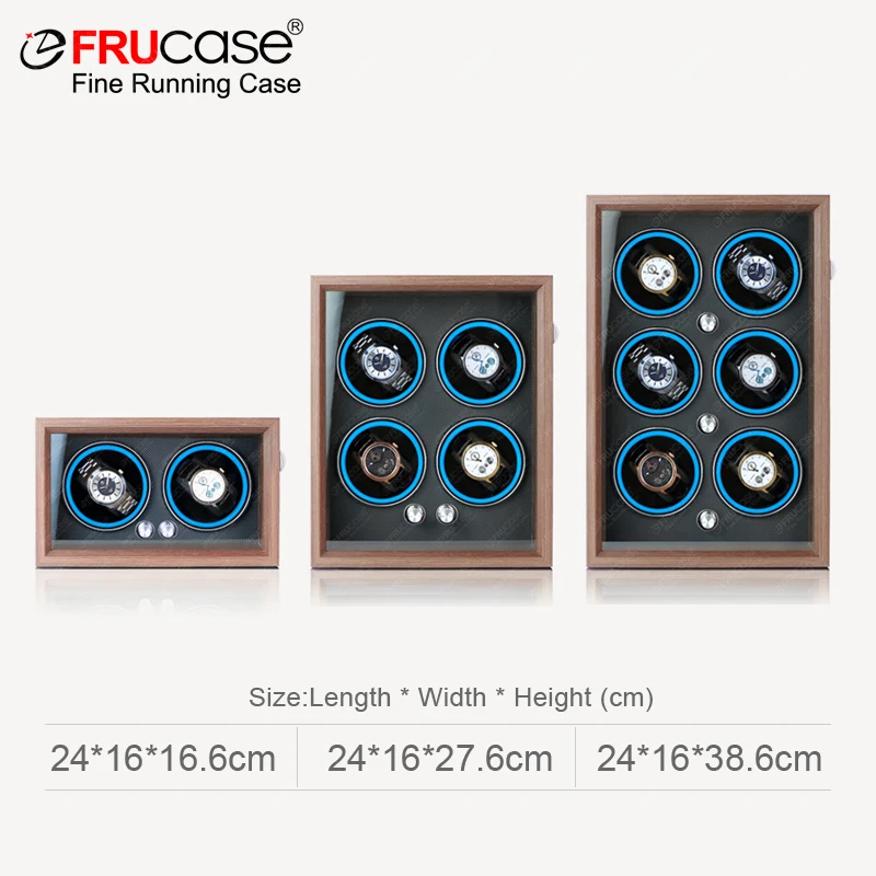 FRUCASE Watch Winder for Automatic Watches Watches Box Jewelry Watch Display Collector Storage With LED