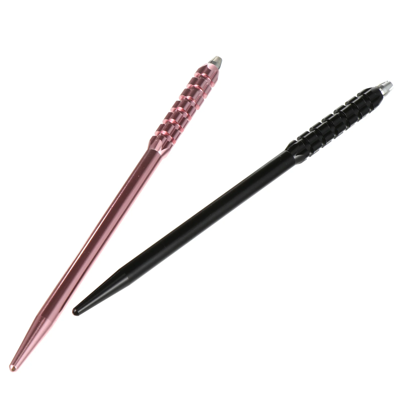 

2 Pcs Professional Cross Tip Embroidery Pen Manual Tattooing Tools Eyebrow Makeup Beauty Accessories Supplies