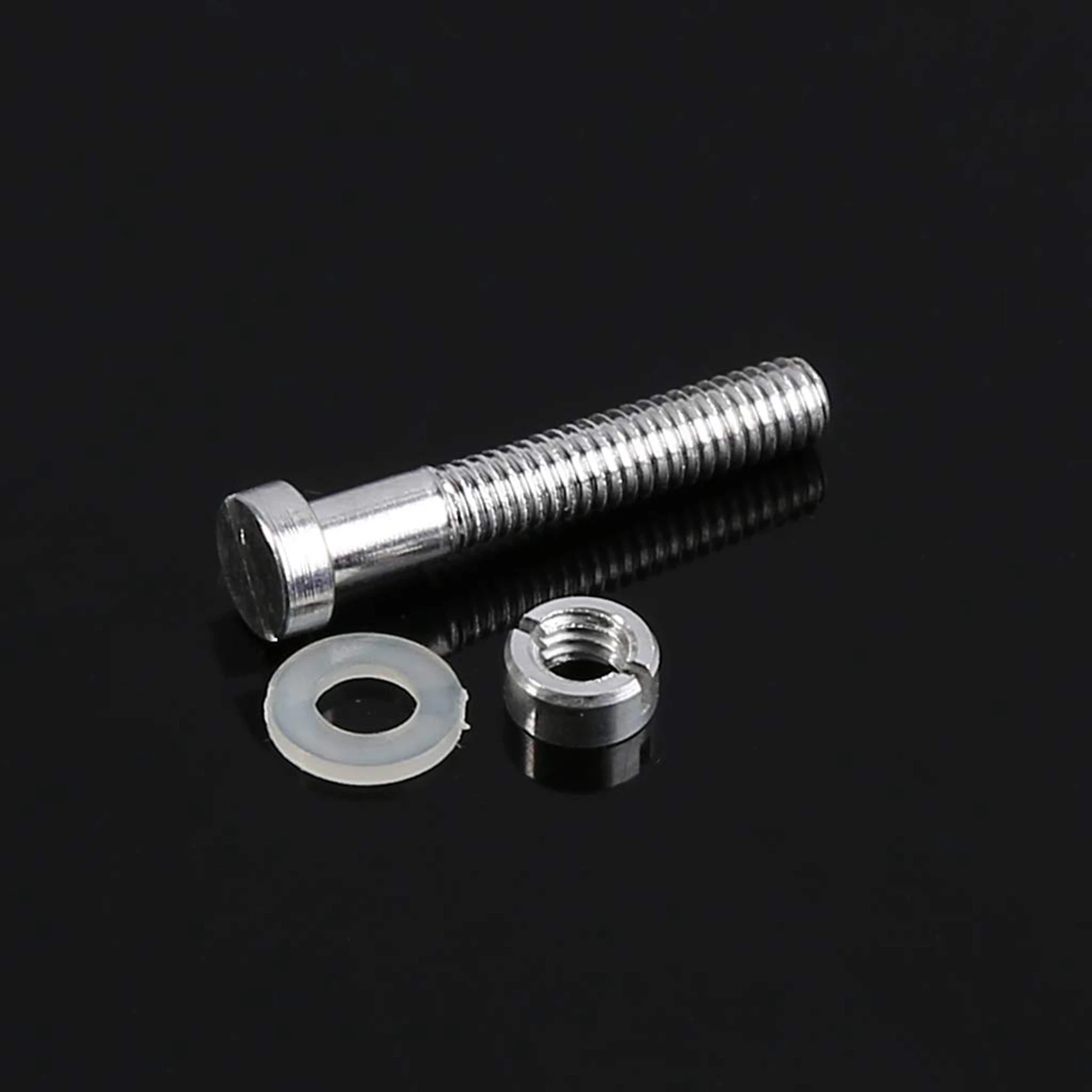 T24C 10Pcs M2.5 Screws Bolt Nut Washers Set Turntable Headshell Cartridge Stylus Mounting Vinyl LP Record Player - view 6
