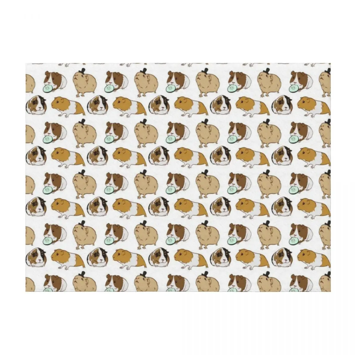 

Guinea Pigs pattern Throw Blanket Thermals For Travel Blankets For Sofas Decorative Throw Luxury Throw Blankets