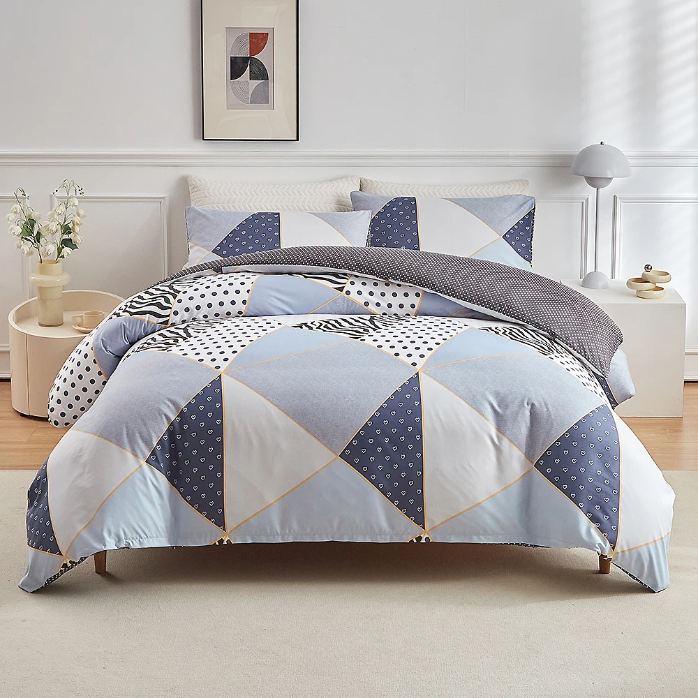 Duvet Cover Bedding Set Twin Full Queen King Size 135x200 Nordic Quilt Cover 240x220 Double Single Floral Bed Linen 200x200