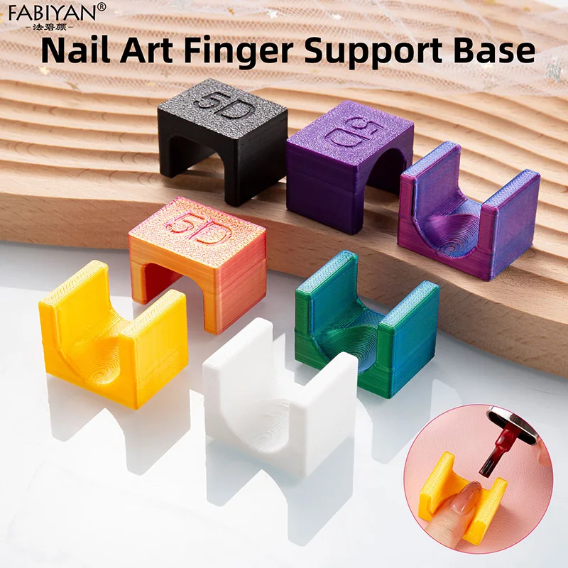5D Wildleder Nail art Finger Pad Maniküre Kissen Kissen Hand Finger Halter Für Maniküre Hände Unterstützung Nägel Zubehör Und Werkzeuge