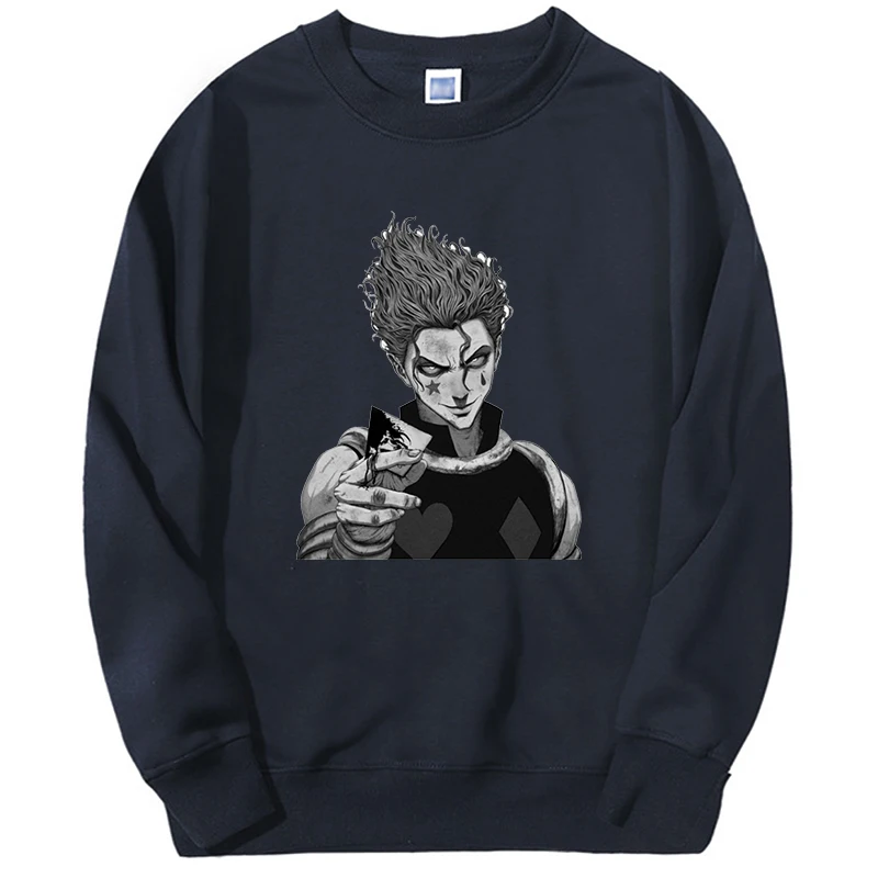 Hunter X Hunter Sweatshirt Hoodies Mens Japan Anime Killua Zoldyck Hisoka Streetwear Oversize Crewneck Harajuku Sportswear