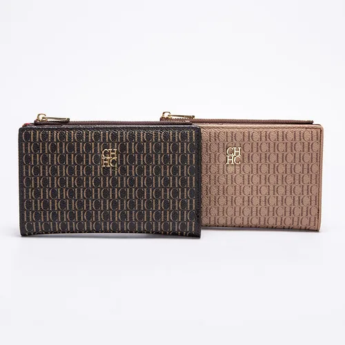 Imagen 2 del producto CH Cartera estampada con patrón de dibujos animados, monedero pequeño portátil para mujer, nuevo a la moda, adecuado para muchas ocasiones, uso para mujeres