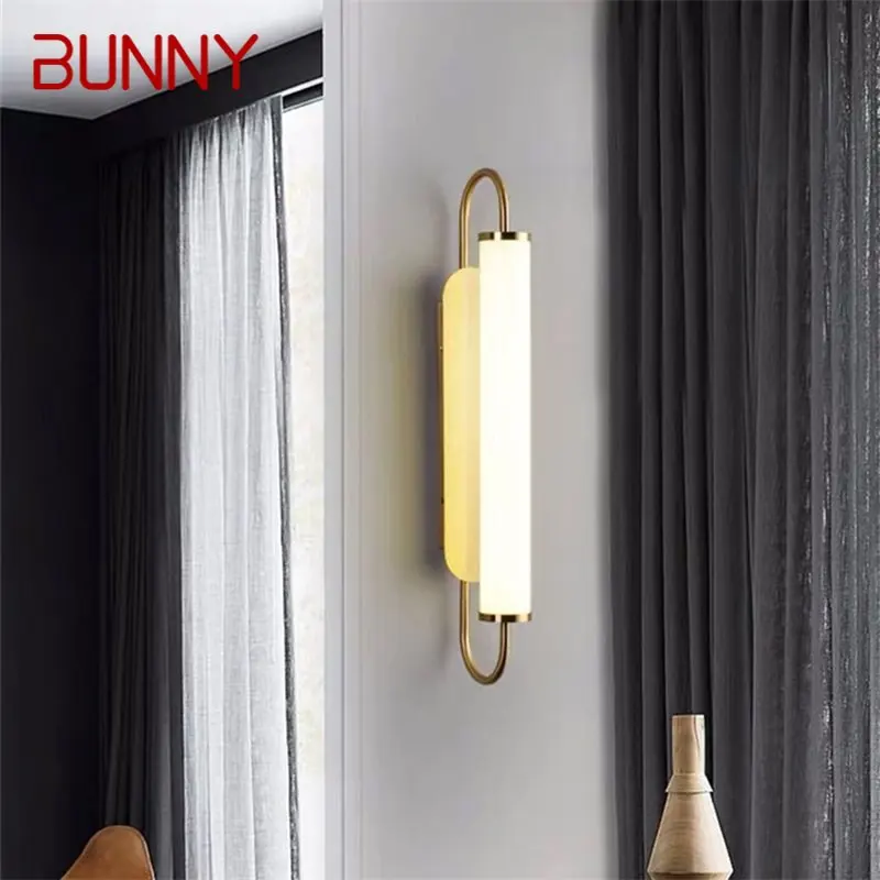 BUNNY Nordic Wall Light Sconces LED Lamp Modern Creative Design Gold Fixtures Decorative for Home Corridor