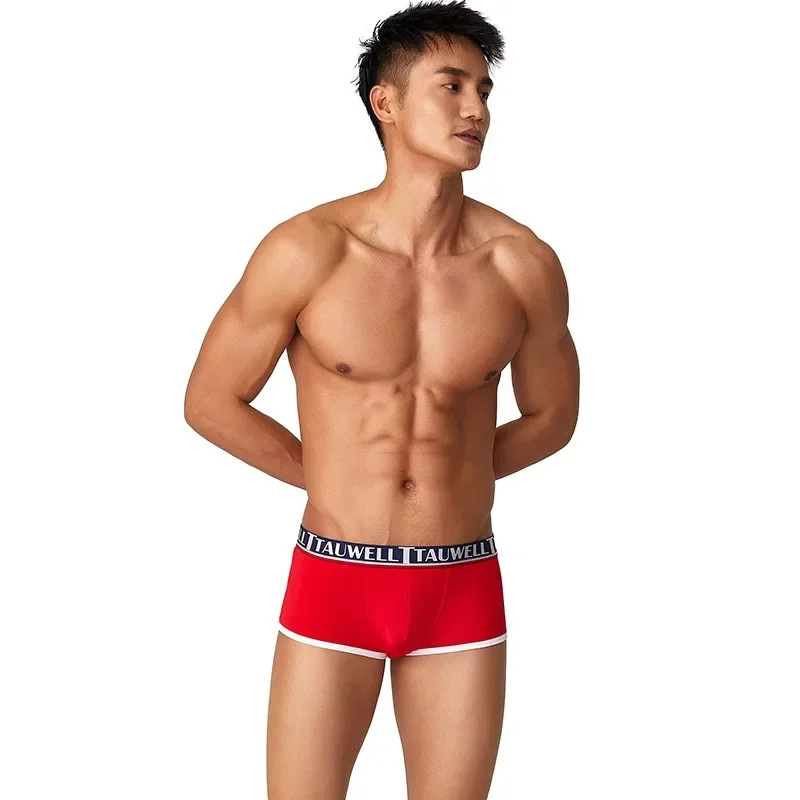 Chinese New Year's new Modal men's boxer underwear, comfortable and breathable single-layer pocket men's underwear TW22202