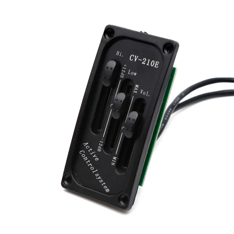 Violin Piezoelectric 2-segment Pickup CV-210E 6.35 Audio Cable and 3.5 Earphones Dual Output Black High Quality Discounted