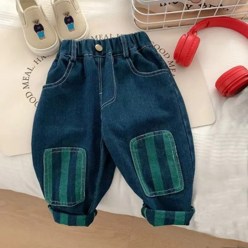 Children Pants 2026 Spring Autumn Trousers for Kids Stripe Casual Pants for Boys Girls Joggers Toddler Baby Clothing 1-6Years
