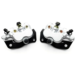 Pinça de freio dianteira esquerda e direita para Yamaha, Rhino 450, YXR660, Rhino 700, YXR700, 3LD-2580U-01-00, 3LD-2580T-01-00