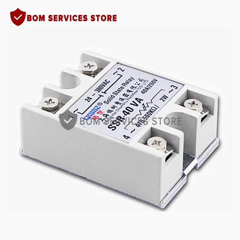 العلامة التجارية الجديدة مرحل الحالة الصلبة SSR-60DD SSR-80DD SSR-100DD 60A 80A 100A AC التحكم DC Relais 3-32VDC إلى 5-60VDC SSR 60AA 80AA 100AA