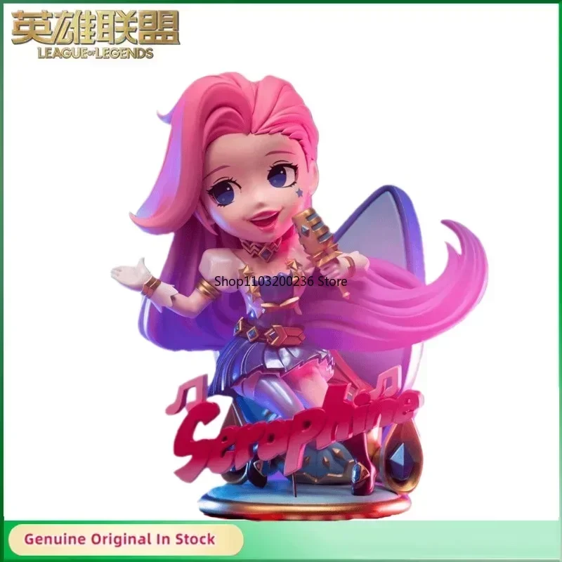 

Original LOL League of Legends GALS POP ARTTOY Seraphine Game Statues Anime Action Figures Art Toy Collectible Model