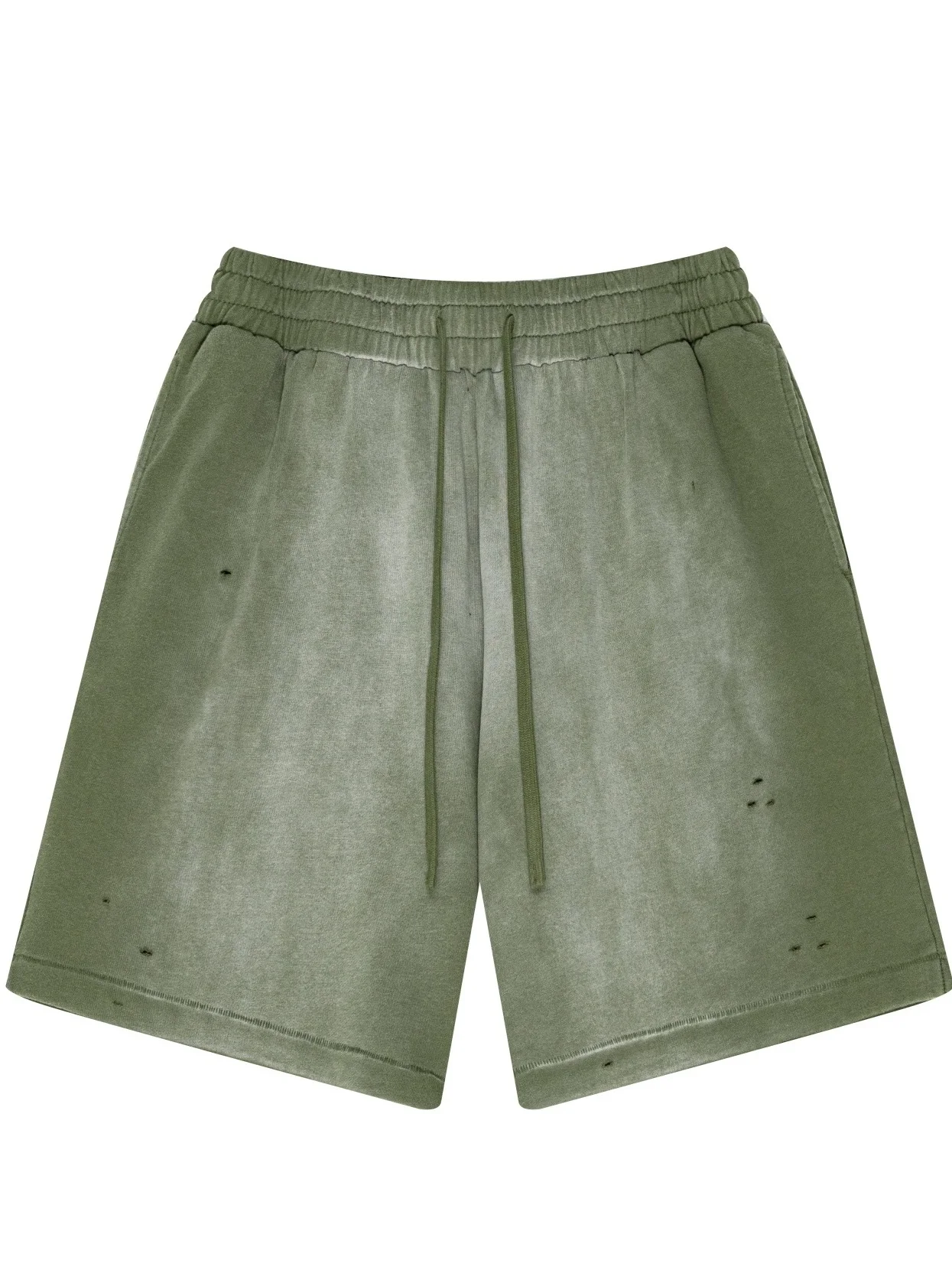 2025 Summer Fashion Trend Retro Distressed Ripped Shorts Stylish Men's Sports Loose Five-Point Casual Shorts