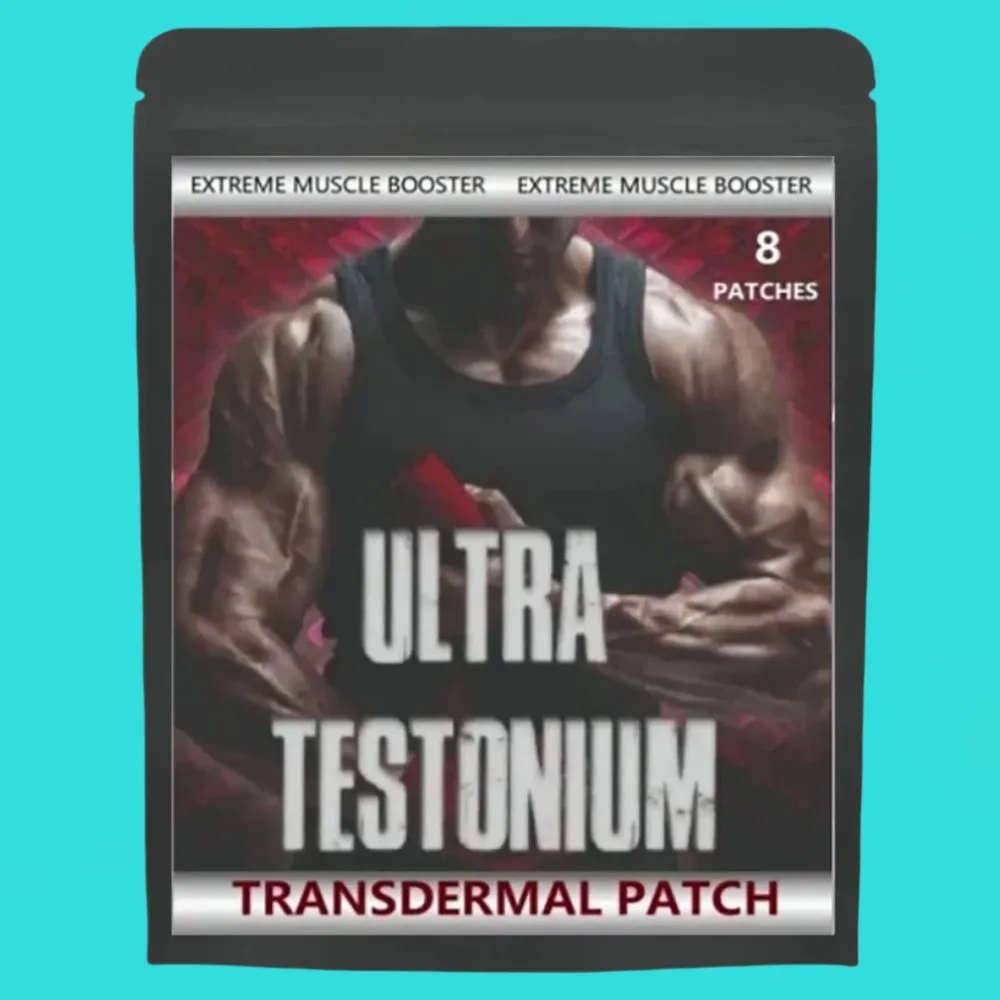 Ultra Testonium Muscle Building Booster Testo Klxvuyeg Extreme 8 Transdermal Patches.made In The Usa. 8 Week Supply