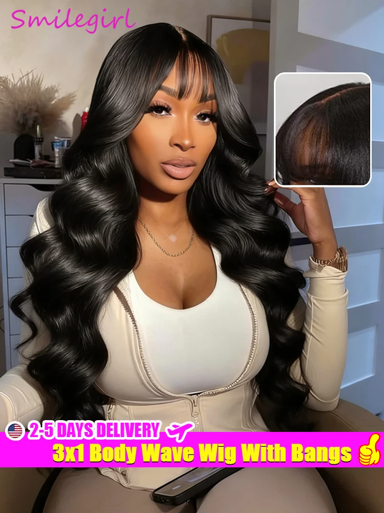 

3X1 Бесклеевые парики Человеческие волосы с челкой Объемная волна Парик из человеческих волос с челкой 3X1 Отбеленные узлы Парик фронта шнурка для чернокожих женщин