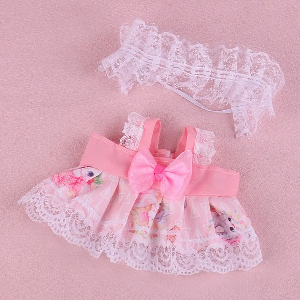 Ropa Muñeca de algodón Ropa de lolita Muñeca de algodón Ropa de muñeca de peluche Lolita 20 cm Traje casual Falda de princesa