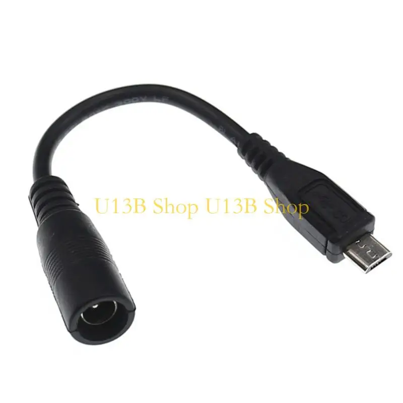 U13B 5V 3A Cable carga DC5521 MICRO USB MAL MAL CIEN