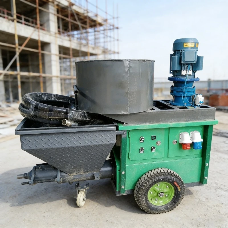 Hot Sale Wall Putty Scraping Machine Automatic Mortar Spray Concrete Plastering Machine