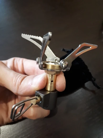 Outdoor Stove Titanium Alloy Folding Mini Camping Oven Survival Furnace Stove 3000W Pocket Picnic Cooking Gas Cooker - Image 6