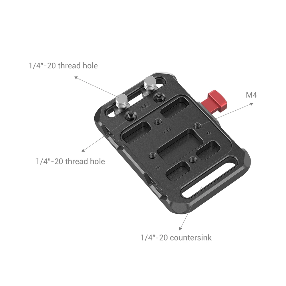 SmallRig Mini V Mount Battery Plate V-Lock Battery Adapter Plate for Camera V Mount Battery Akcesoria fotograficzne 2987 — zdjęcie produktu 3