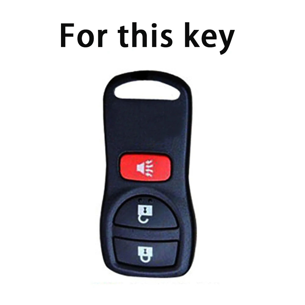 For Nissan Tiida Xtrail T30 Altima Sentra Frontier Accessories for Infiniti FX 35 QX56 JA60 TPU Remote Car Key Cover Case