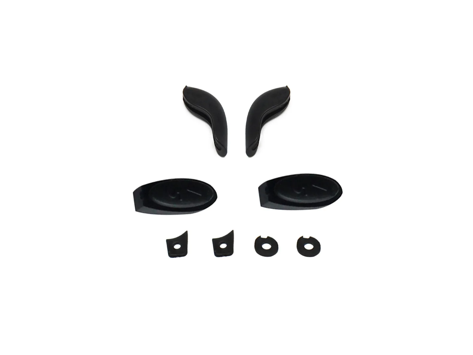 وسائد أنف مطاطية من Glintbay وجوارب أذن ومقرنة مرنة وحشية بديلة لنظارات Oakley Juliet، Juliet Vented، X Metal XX الشمسية