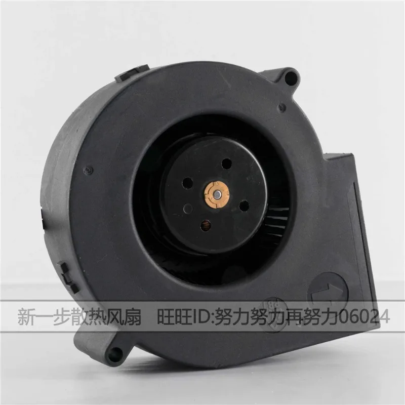 9.7cm DC12V 6A Turbo Blower High-Speed Cooling Fan Powerful Exhaust Fan Air Dryer Heater Grill Ventilation Fan Heavy-Duty Indust