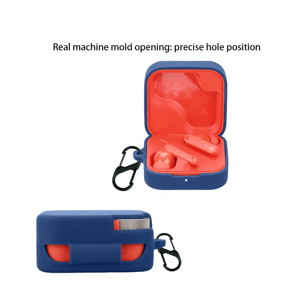 

For CMF BY Nothing Buds Pro2 Earphone Silicone Case Drop-Proof And Dust-Proof Headphone Box Protective Sleeve with Hook