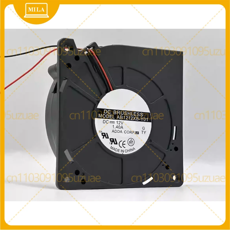 

FOR ADDA AB1212XB-Y01 DC 12V 1.40A 120X120X32Mm 2-Wire Server Cooling Fan