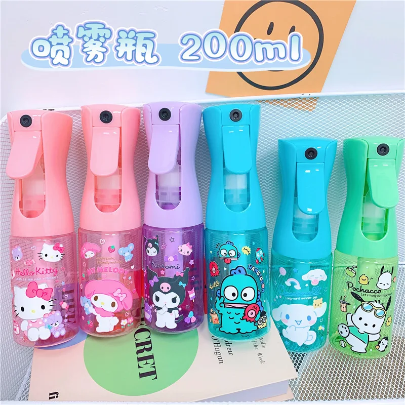 Sanrio Kuromi Pachiko – Nouvelle Bouteille Vaporisateur Portable à Pression pour Désinfection à l'Alcool, Design Élégant, Rechargeable, Modèle 2026