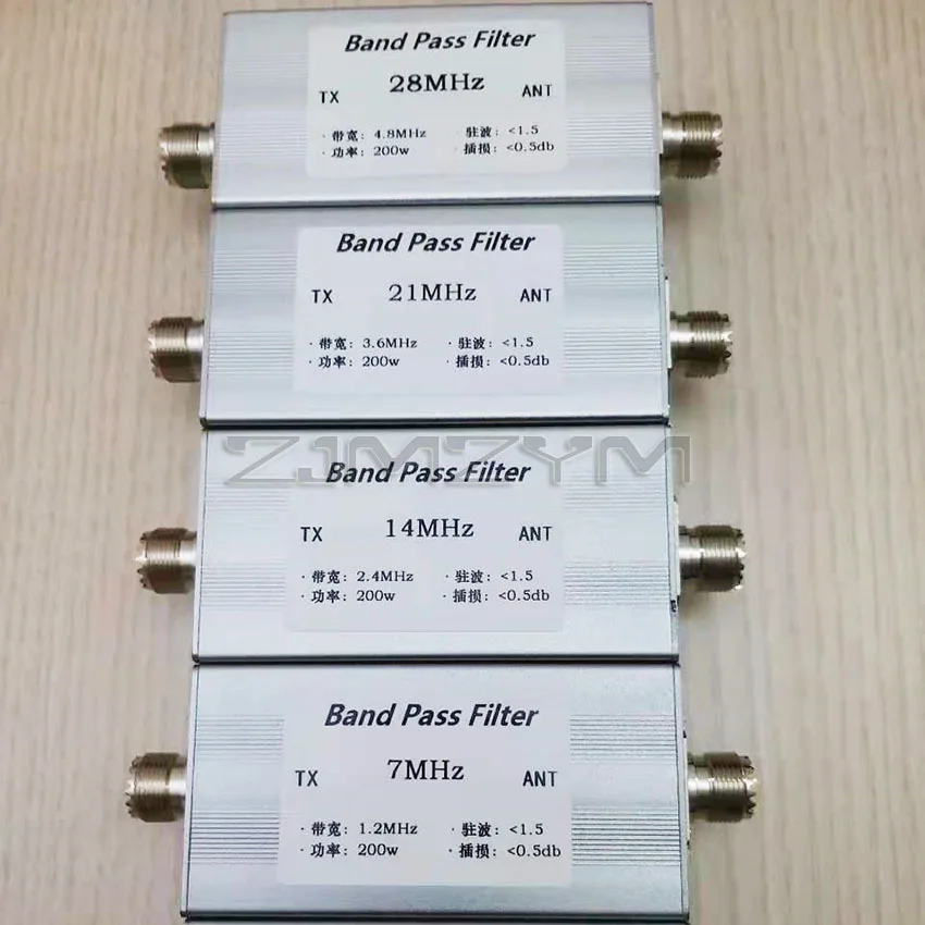 Kurzwellen-Bandpassfilter (BPF) mit hoher Isolation 7MHz 14MHz 18MHz 21MHz 24MHz 27,5MHz 28MHz Anti-Interferenz Sensibilitätssteigerung – Detail 9