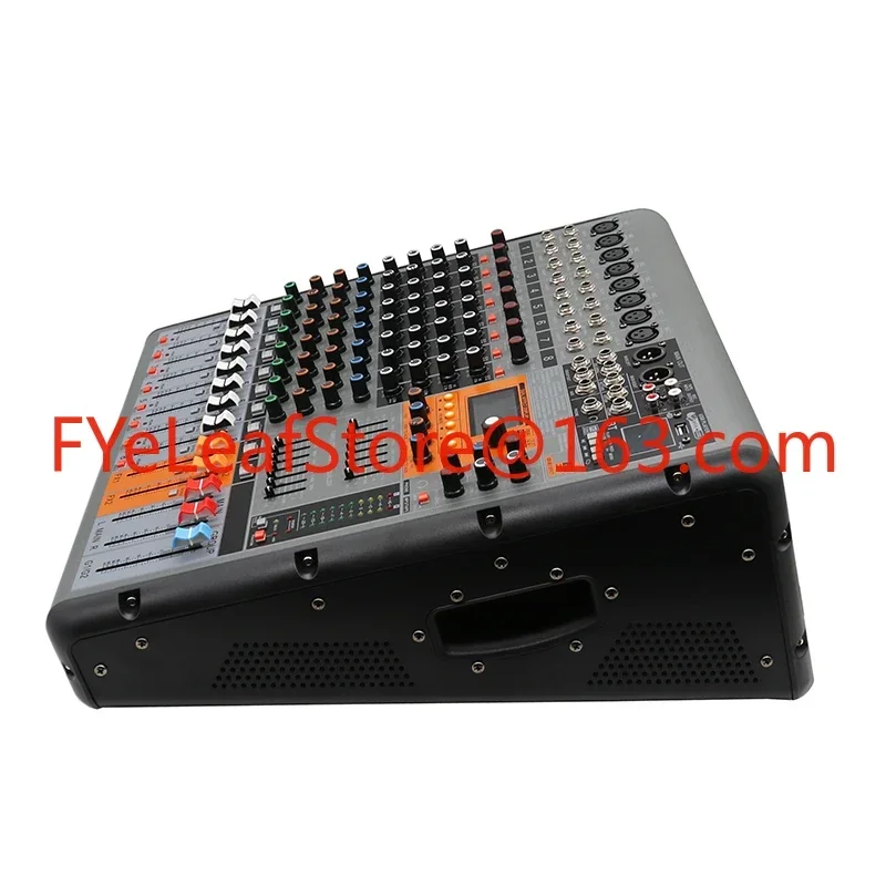 PRO-860D Professional Digital Dual 99 dsp Effect USB Interface Speaker Mix 650W 8 Channel Power Mixer