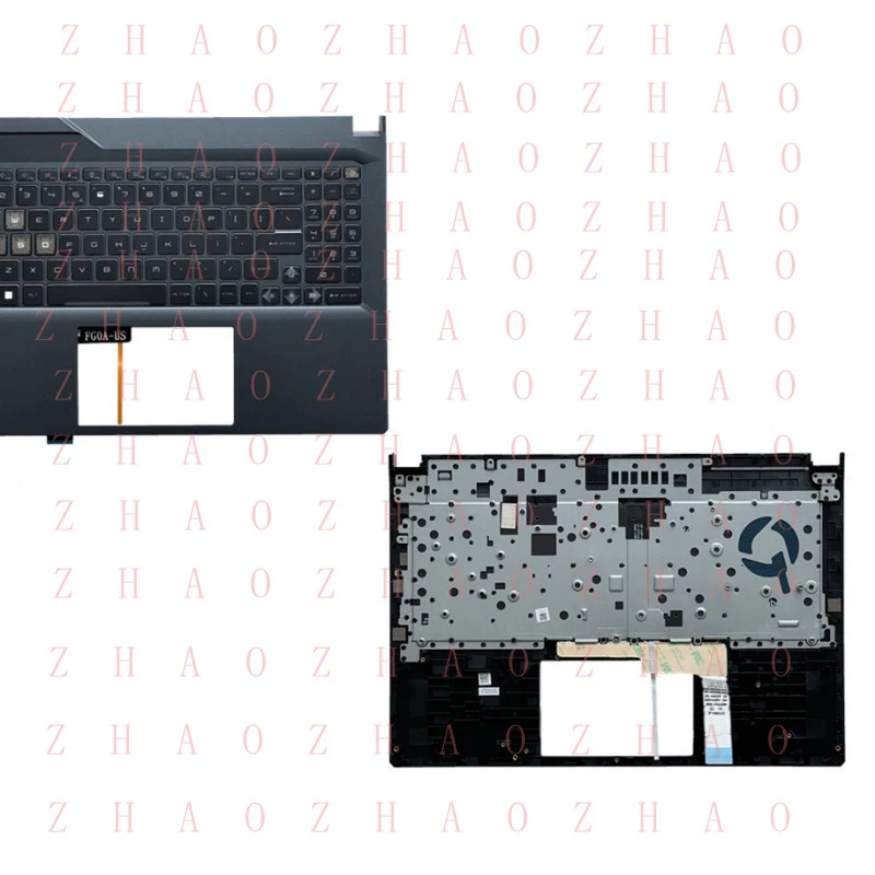 

Новый верхний корпус (палмрест) с клавиатурой с подсветкой для MSI Cyborg 15 Air A12V MS-15K1