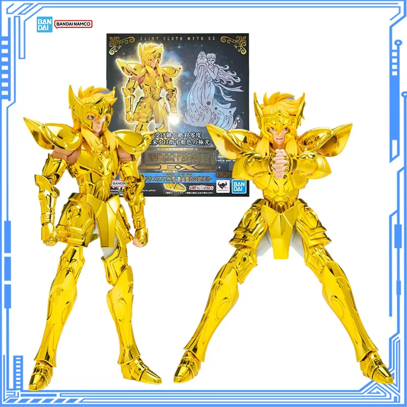 

Bandai Genuine Saint Seiya Model Kit Aquarius Ice River Sacred Clothes Myth EX Anime Action Figure Collection Model Toys Gifts