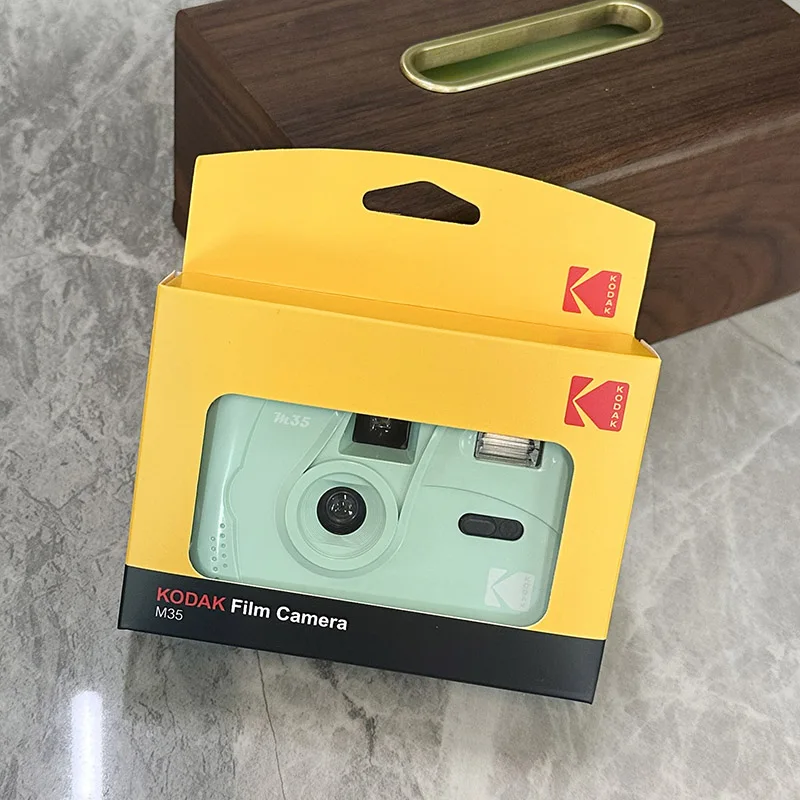 Пленочная камера Kodak Green 35 мм, 1/2/3/4/5 шт. Kodak M35, ручная ретро-классическая пленочная камера 135, одноразовая пленочная камера