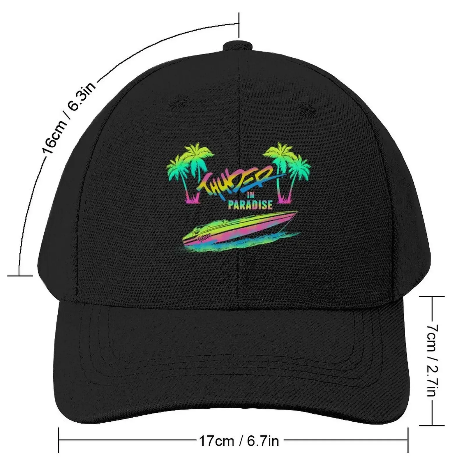 Thunder In Paradise Baseball Cap tea Hat Fashion Beach party Hat Women Hats Men's