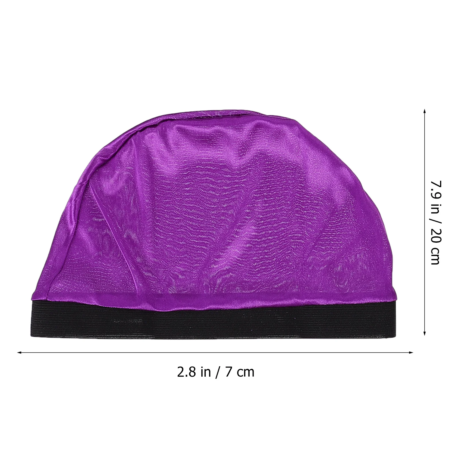 

4 Pcs Baotou Hat Soft Cap Satin Lined Skull Breathable Dome Hats Silky Wave for Men Caps Polyester Comfortable Wear